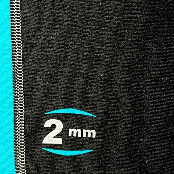 CRESSI LIDO Women’s Shorty Wetsuit Size M 2mm Neoprene Black Grey Aqua NWT - Picture 9 of 9